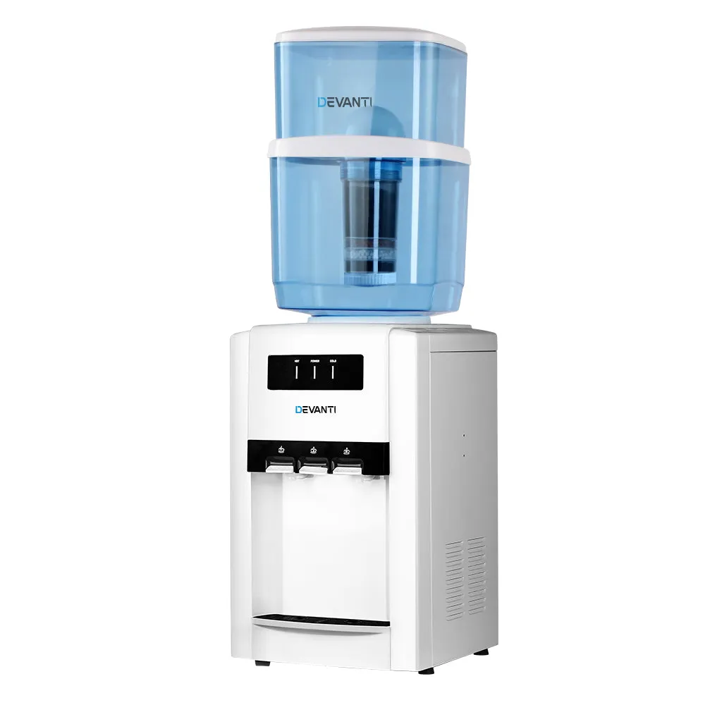 22L 6-Stage Countertop Water Cooler Dispenser - Devanti