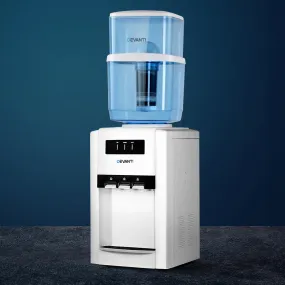 22L Countertop Water Cooler Dispenser, 3 Taps - Devanti