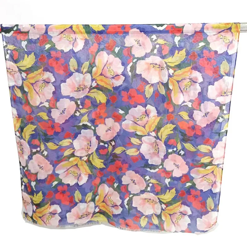 50 Floral scarf shawl hijab/tudung  plain hijab  hijab  printed hijab  printed scarf  Gradient