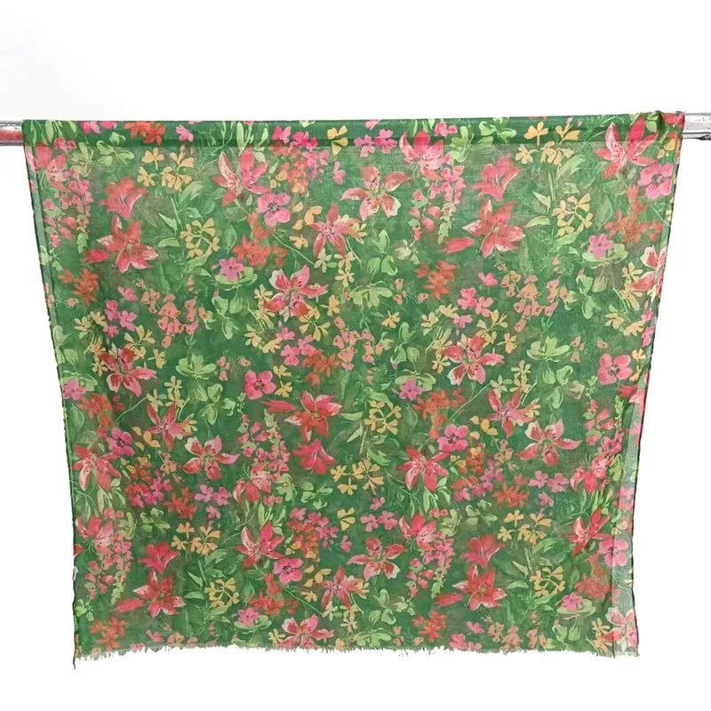 50 Floral scarf shawl hijab/tudung  plain hijab  hijab  printed hijab  printed scarf  Gradient