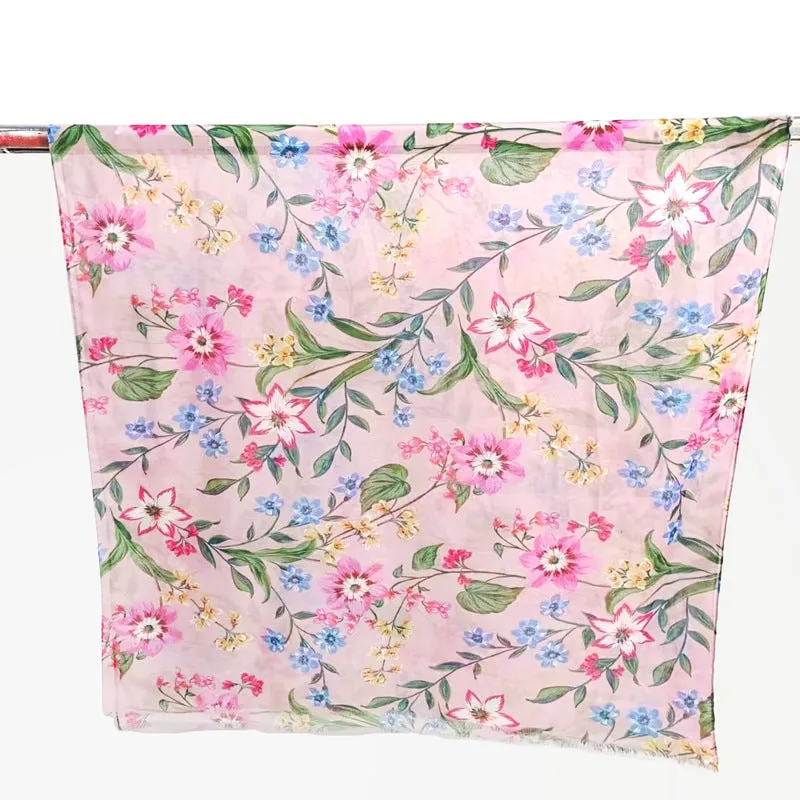 50 Floral scarf shawl hijab/tudung  plain hijab  hijab  printed hijab  printed scarf  Gradient