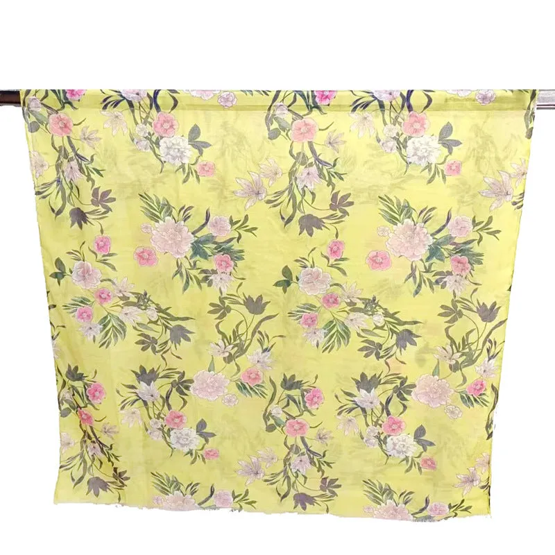 50 Floral scarf shawl hijab/tudung  plain hijab  hijab  printed hijab  printed scarf  Gradient