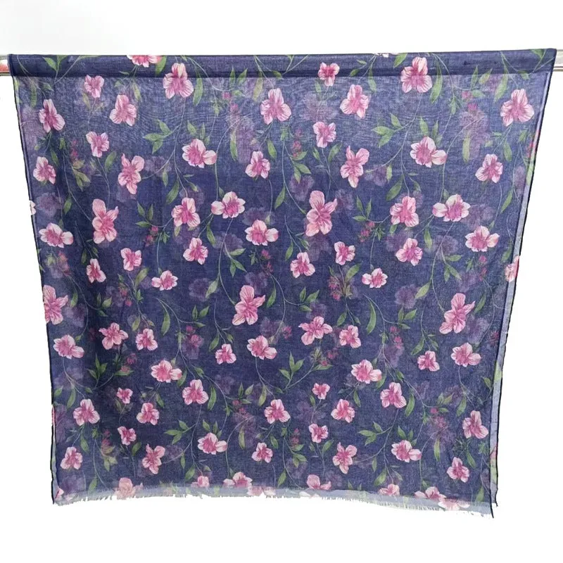 50 Floral scarf shawl hijab/tudung  plain hijab  hijab  printed hijab  printed scarf  Gradient