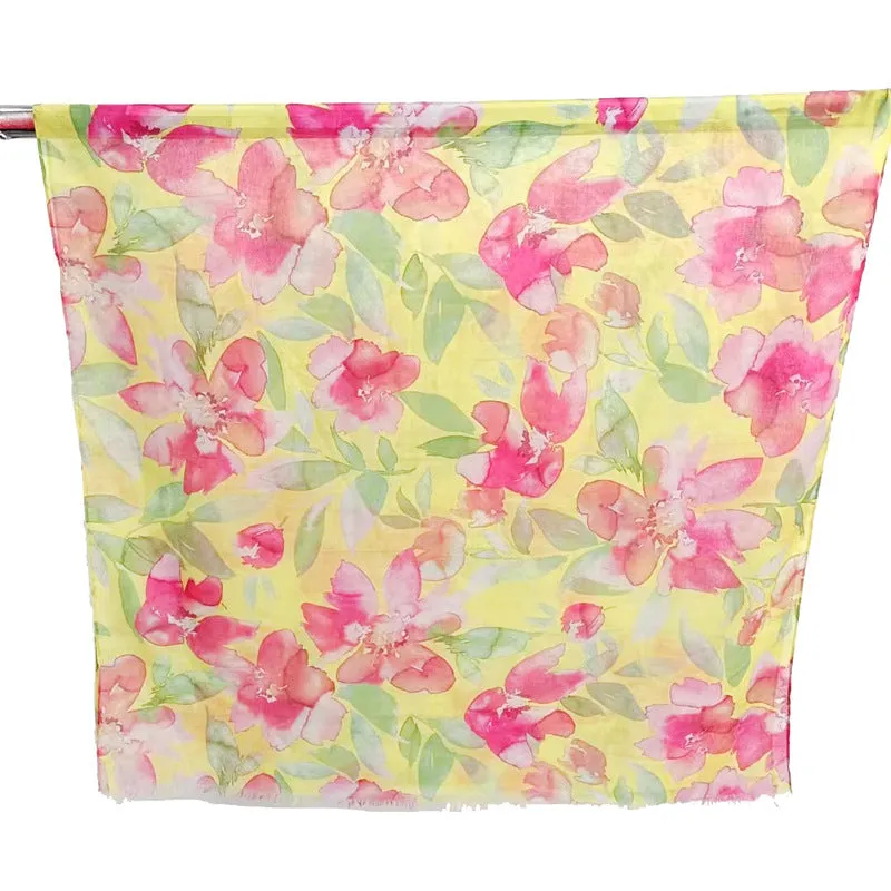 50 Floral scarf shawl hijab/tudung  plain hijab  hijab  printed hijab  printed scarf  Gradient