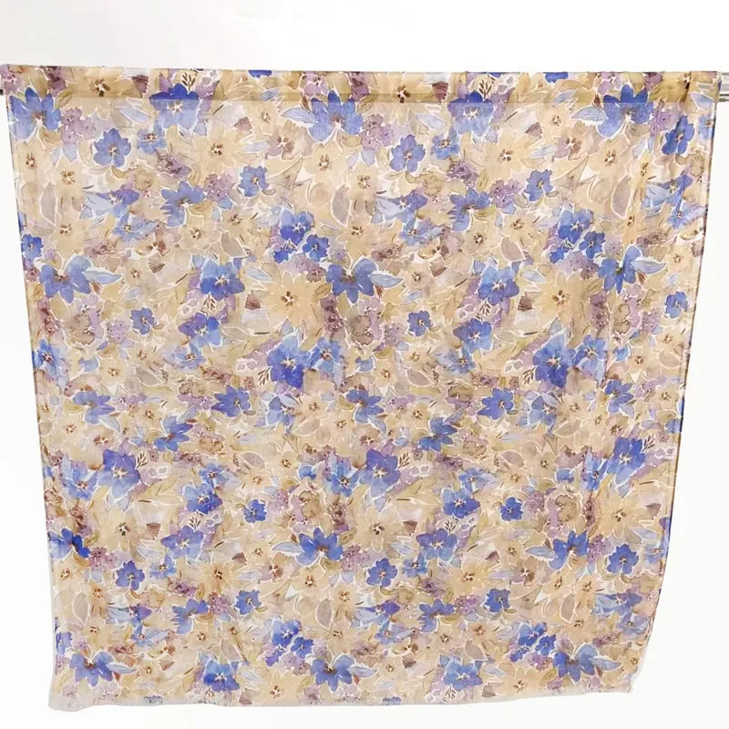 50 Floral scarf shawl hijab/tudung  plain hijab  hijab  printed hijab  printed scarf  Gradient