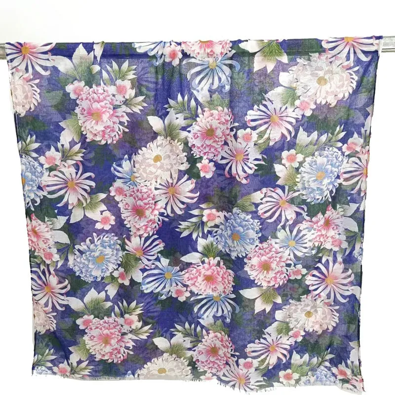 50 Floral scarf shawl hijab/tudung  plain hijab  hijab  printed hijab  printed scarf  Gradient