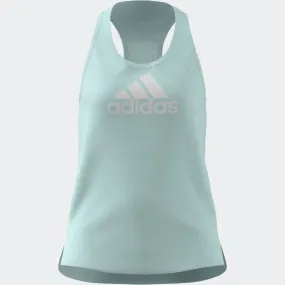 Adidas Designed To Move Logo Sport Women Training Tank Mint