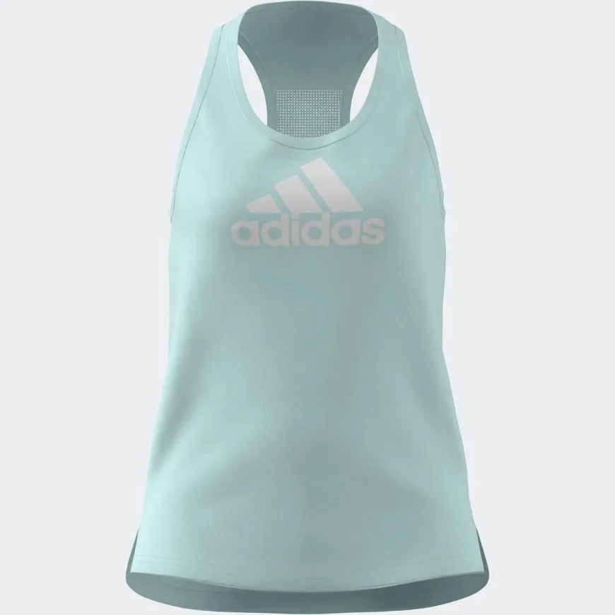 Adidas Designed To Move Logo Sport Women Training Tank Mint