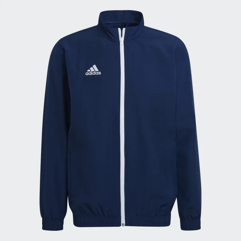 ADIDAS ENTRADA 22 PRESENTATION JACKET TEAM NAVY BLUE