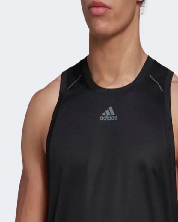 Adidas Hiit Spin  Men Training Tank Black Hp1757