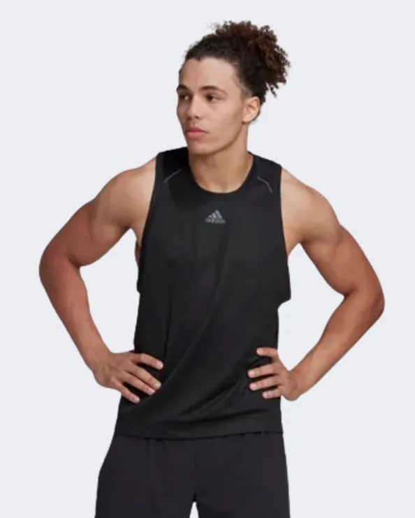 Adidas Hiit Spin  Men Training Tank Black Hp1757