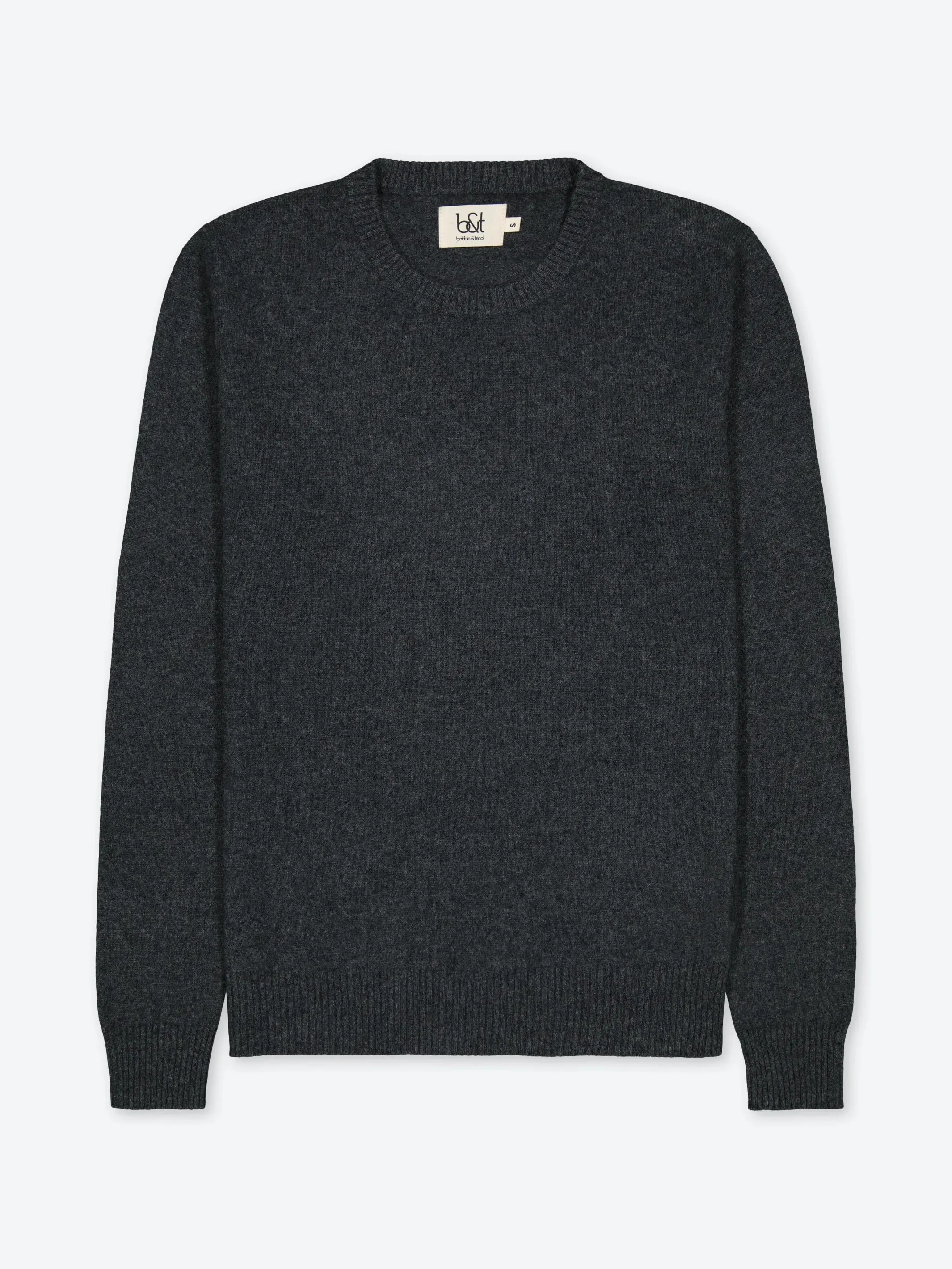 Adult Cashmere Sweater Anthracite