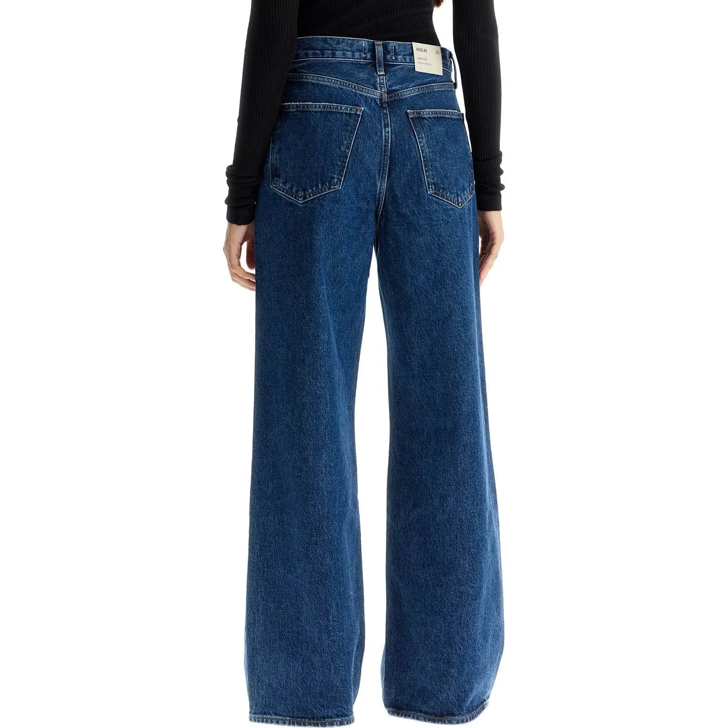 Agolde dame wide leg jeans