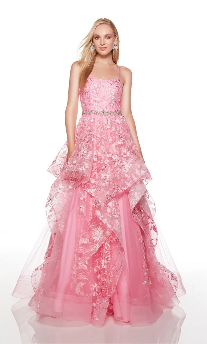 Alyce Paris Lace Ball Gown 61473