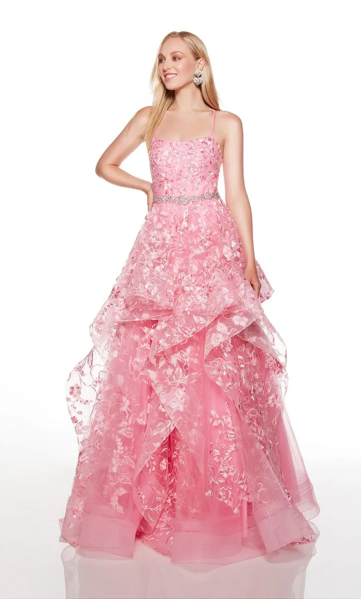 Alyce Paris Lace Ball Gown 61473