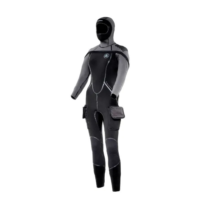 Apeks Thermiq Adv. Jumpsuit 8/7mm Women Black Grey