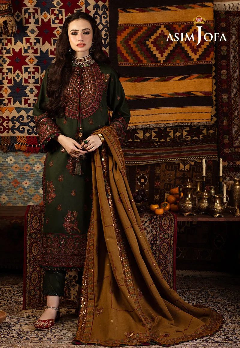 Asim Jofa Kashmiri Taanka Winter Collection – AJKT-10