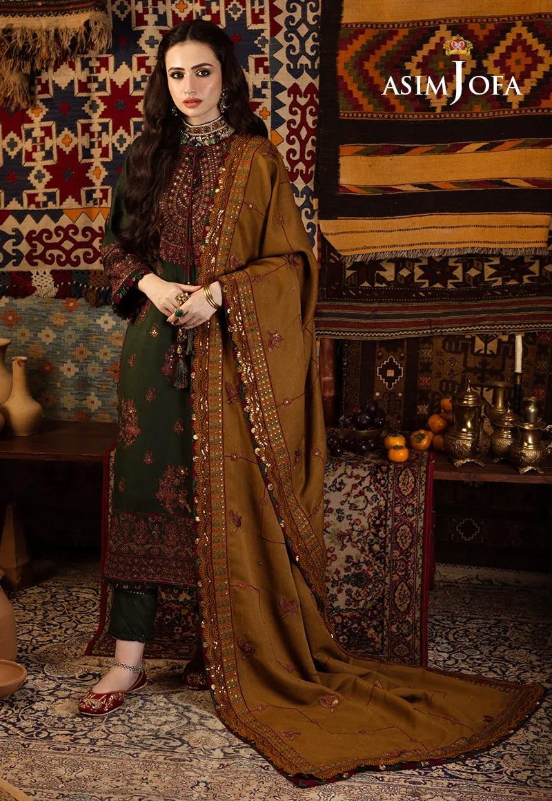 Asim Jofa Kashmiri Taanka Winter Collection – AJKT-10