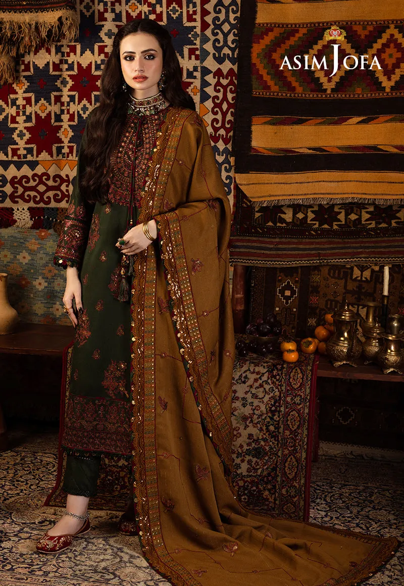 Asim Jofa Kashmiri Taanka Winter Collection – AJKT-10