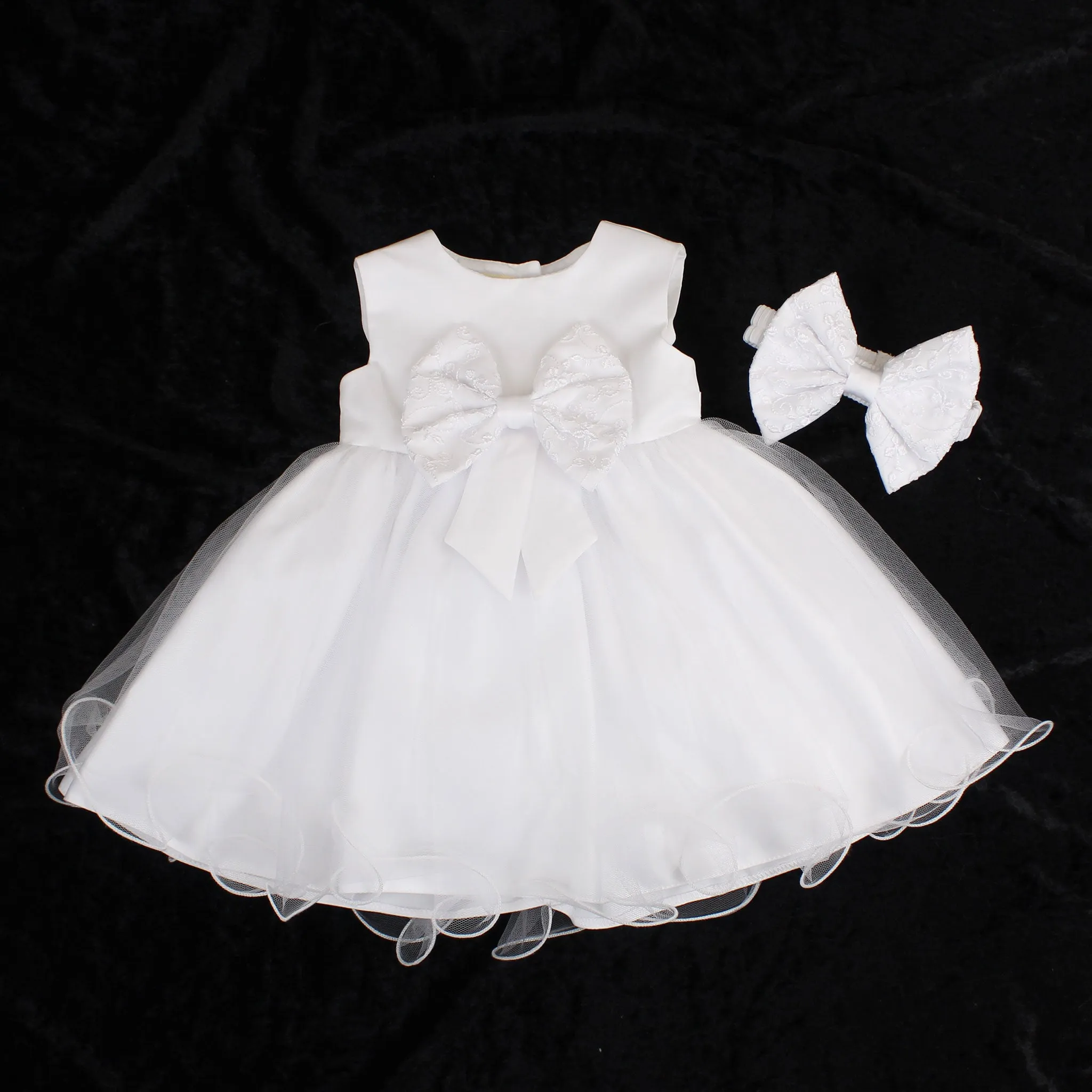 Baby Girls Christening/ Occasion Dress and Lace Jacket