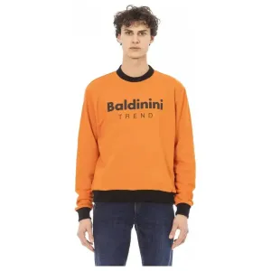 Baldinini Trend Orange Cotton Men Sweater