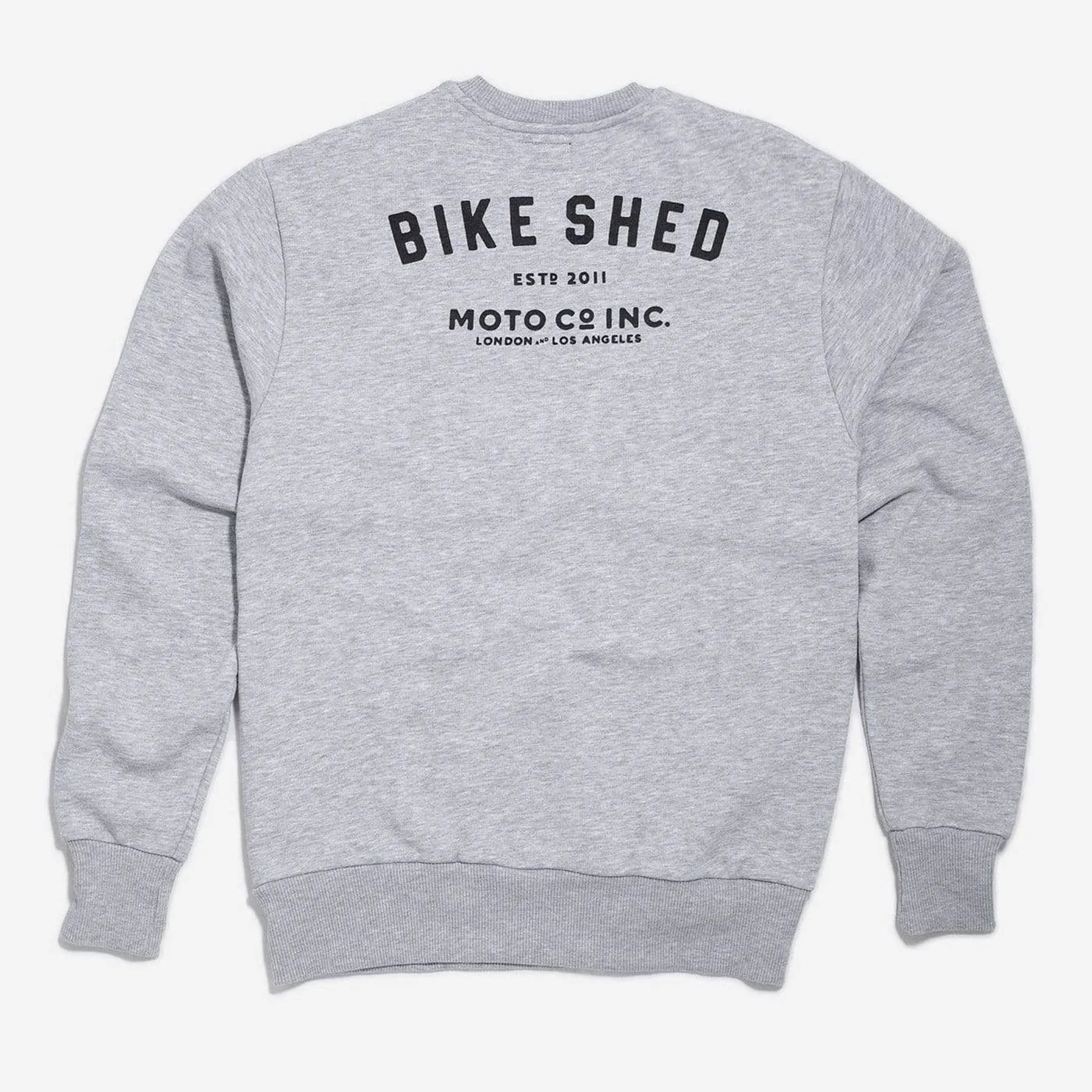 Bike Shed Pullover Estd. Grey