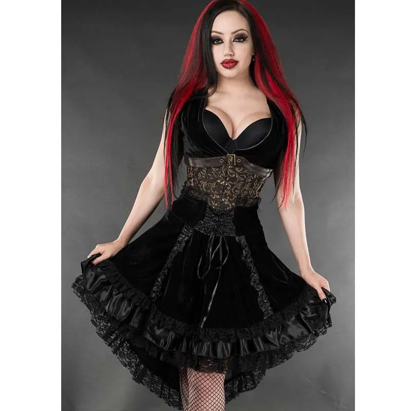 Black Velvet EGL Skirt