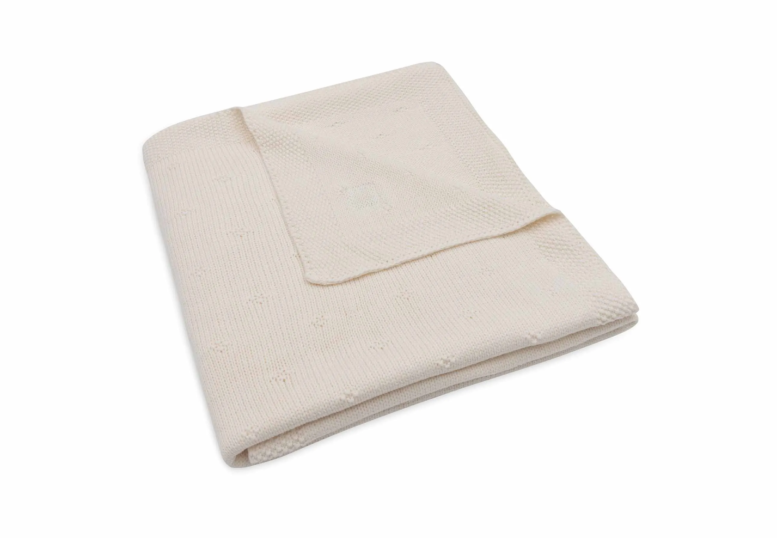 Blanket Cot 100x150cm Cosy Knit - Ivory