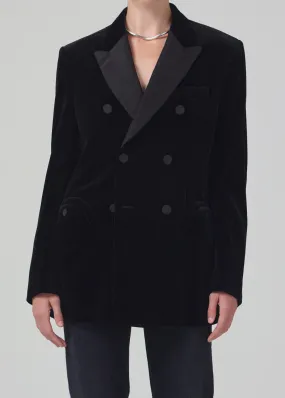 Blazé Milano Daybreak Blazer in Jealousy Black