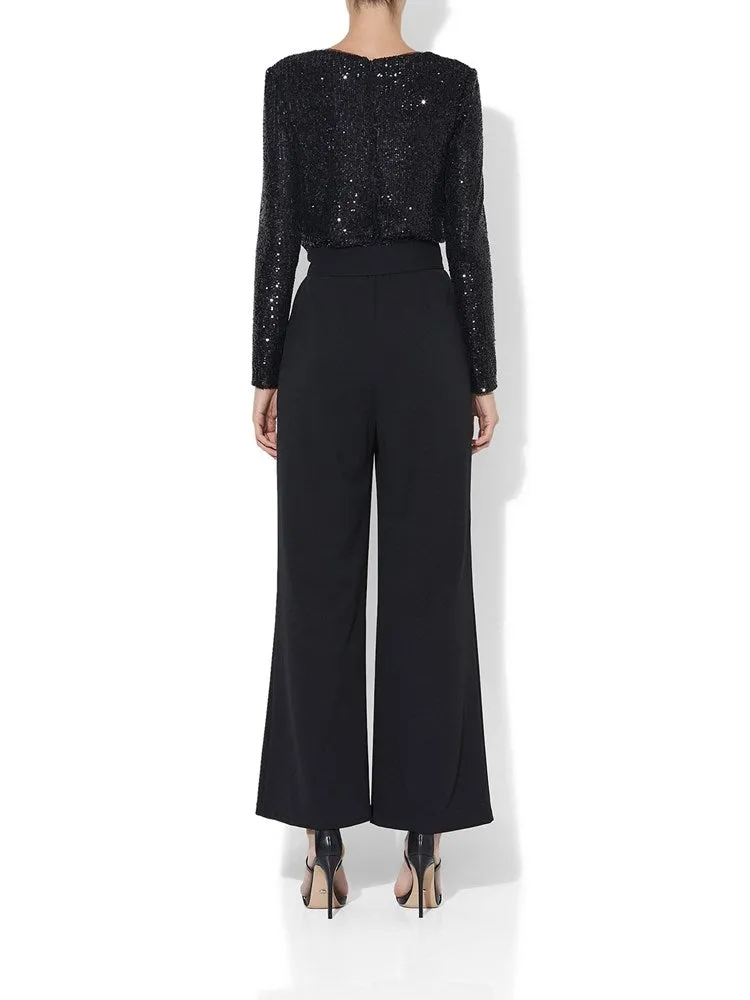 Bogart Sequin Jumpsuit