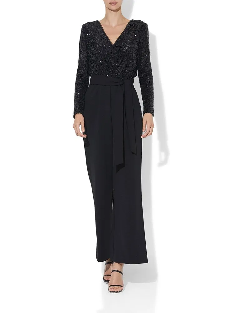 Bogart Sequin Jumpsuit