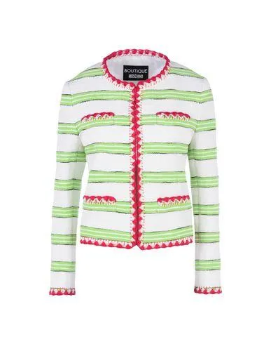 Boutique Moschino Women Blazer White 16 UK