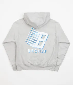 Bronze 56K B Logo Hoodie - Oxford Grey