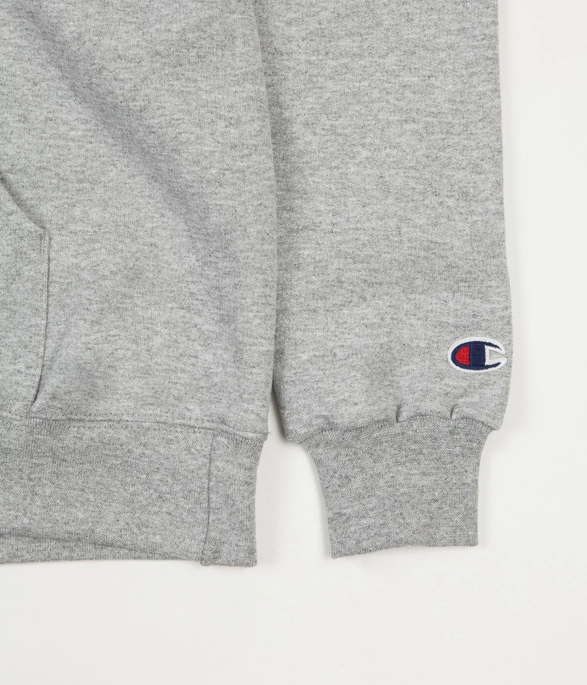 Bronze 56K Classic Logo Hoodie - Ash Heather Grey