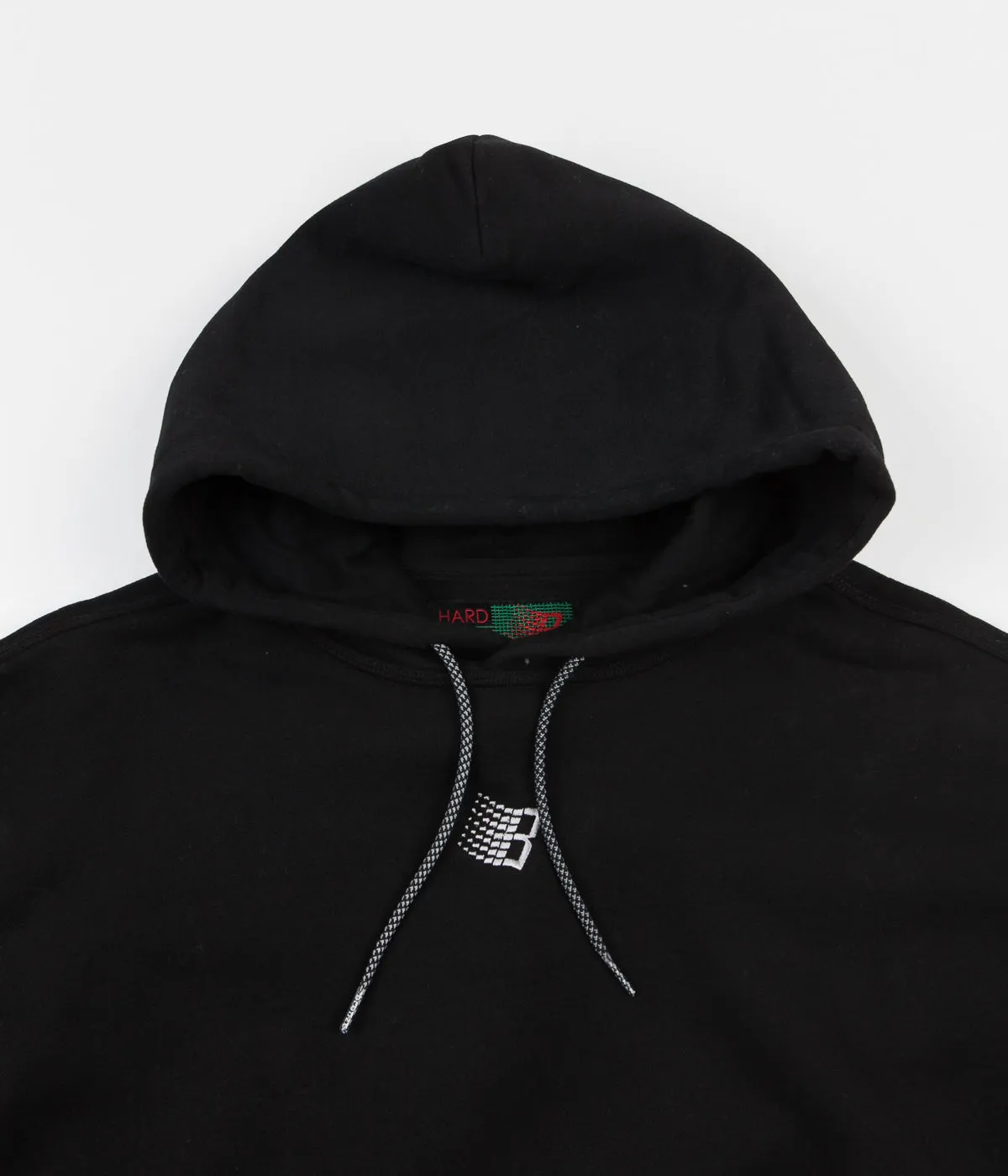 Bronze 56K Embroidered B Midweight Hoodie - Black