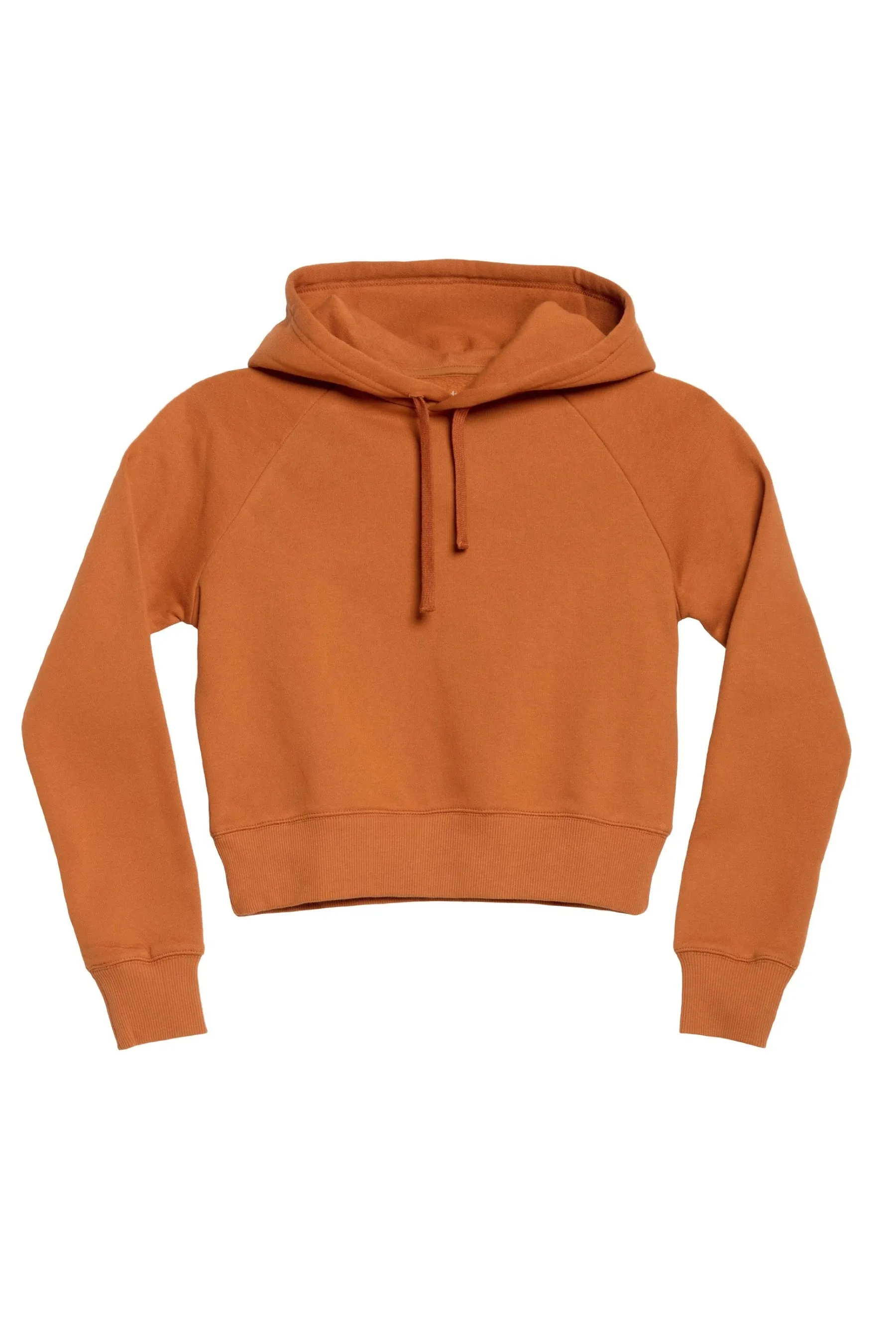 Bronze Crop Hoodie