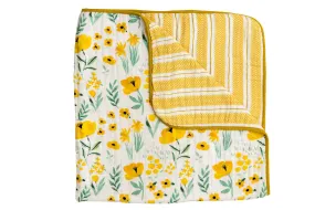 BUTTERCUP BLOSSOM REVERSIBLE QUILT