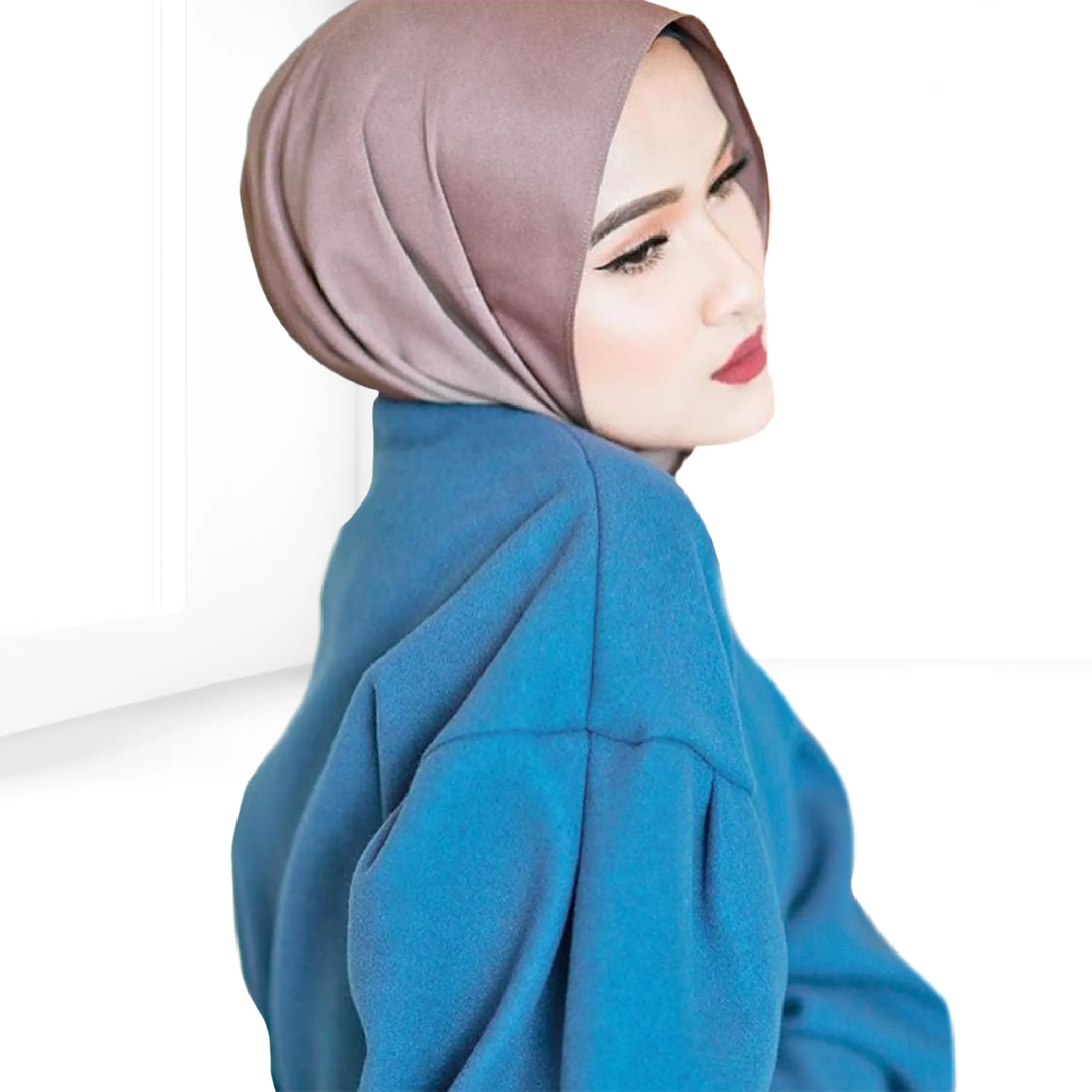 CAKENIS LUSH SATIN SILK (SHAWL)