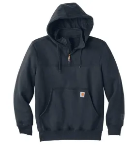 Carhartt - Men's Rain Defender® Paxton Heavyweight Loose Fit Hooded Zip Mock Sweatshirt