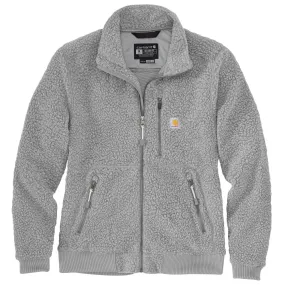 'Carhartt' Women's Sherpa Jacket - Asphalt / Malt Heather