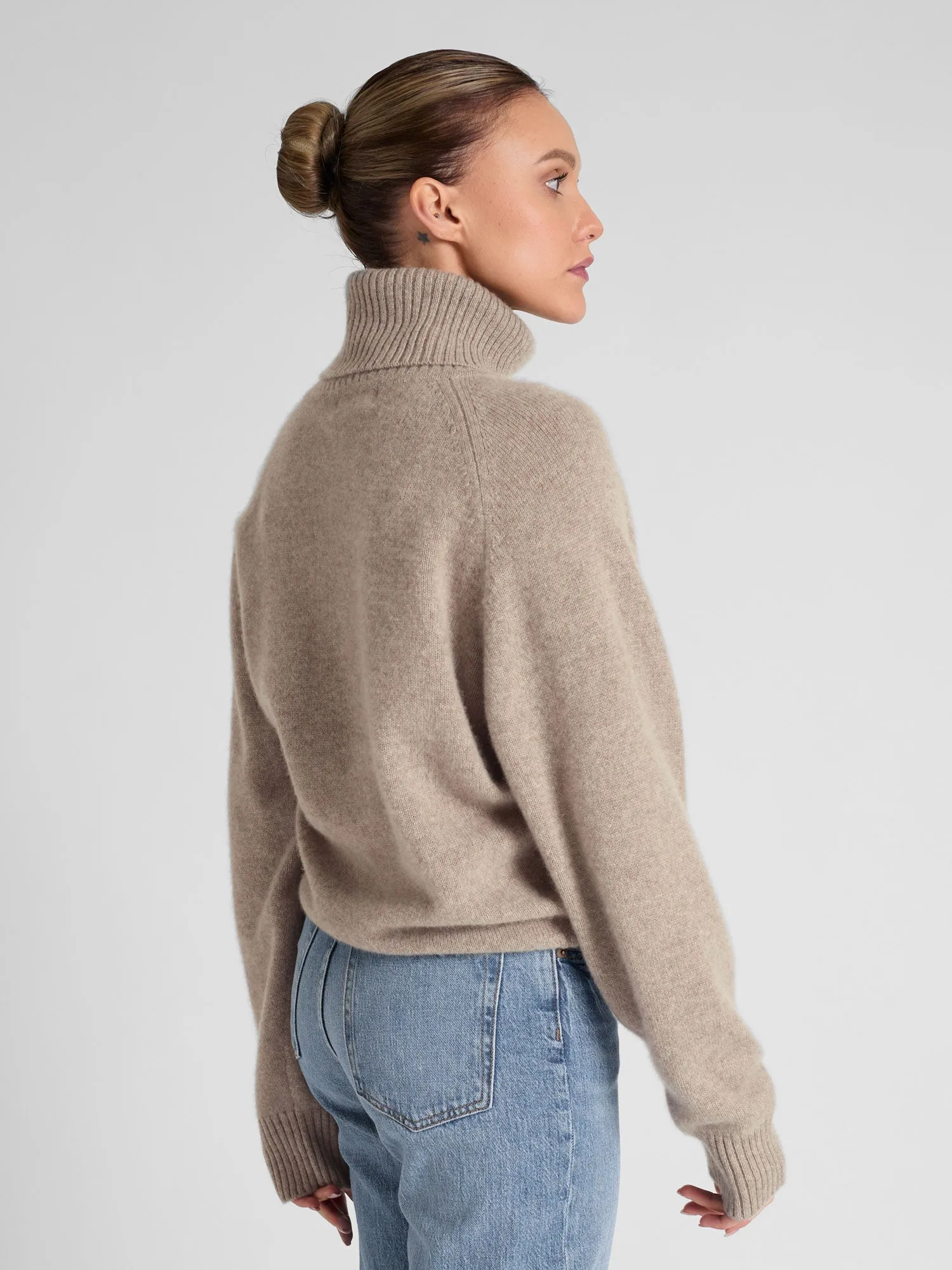 Cashmere sweater "Milano" - toast