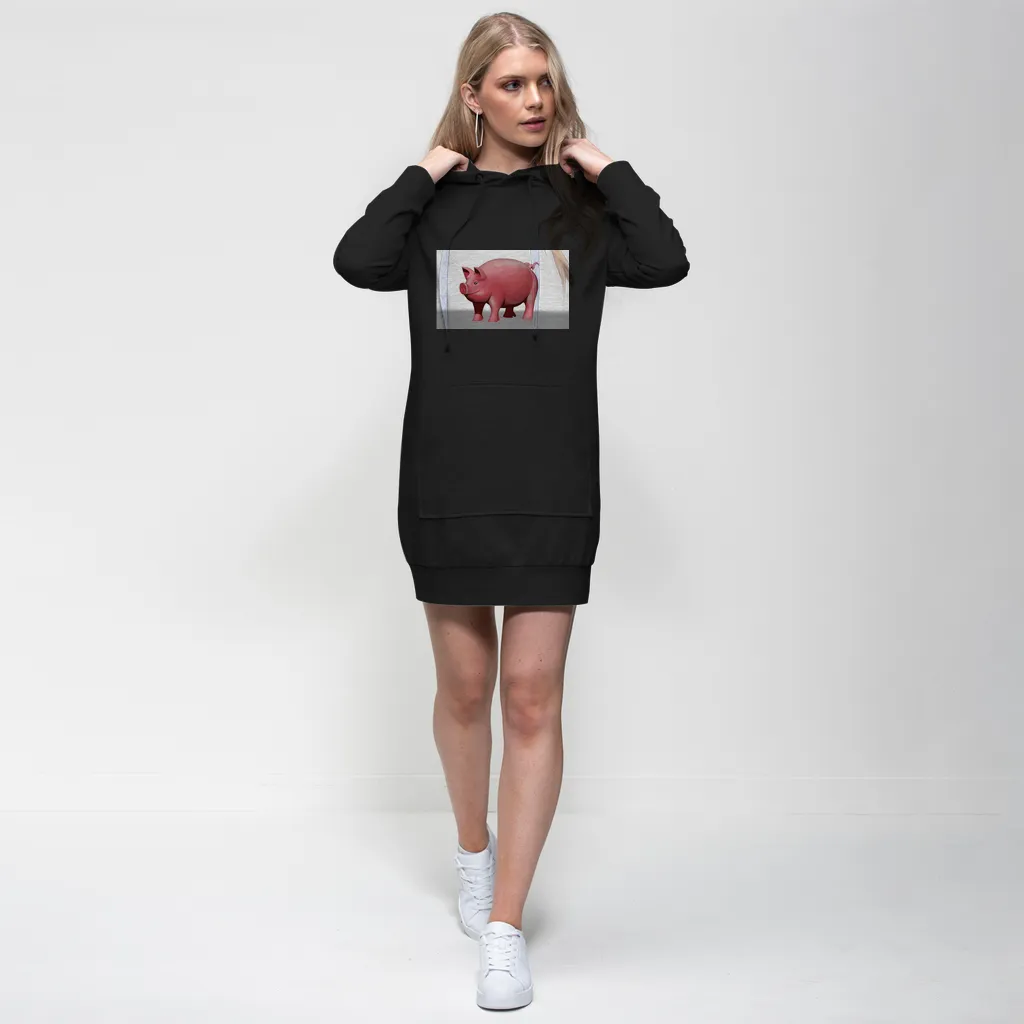 CG Pig Premium Adult Hoodie Dress