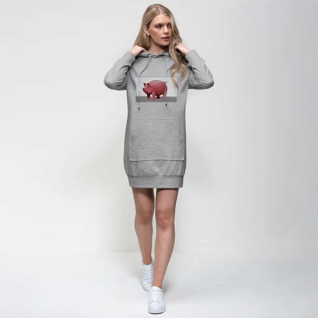 CG Pig Premium Adult Hoodie Dress