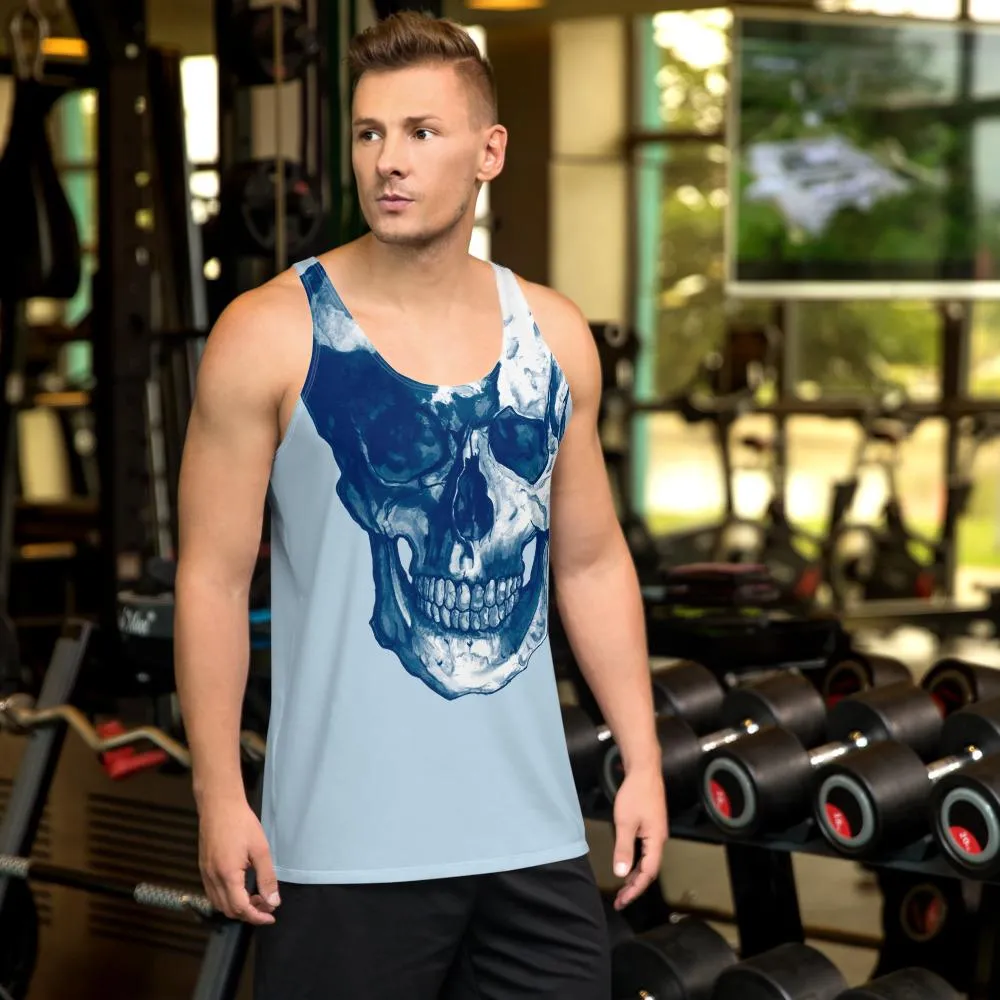 Chest Skul Unisex Tank Top By Robert Bowen