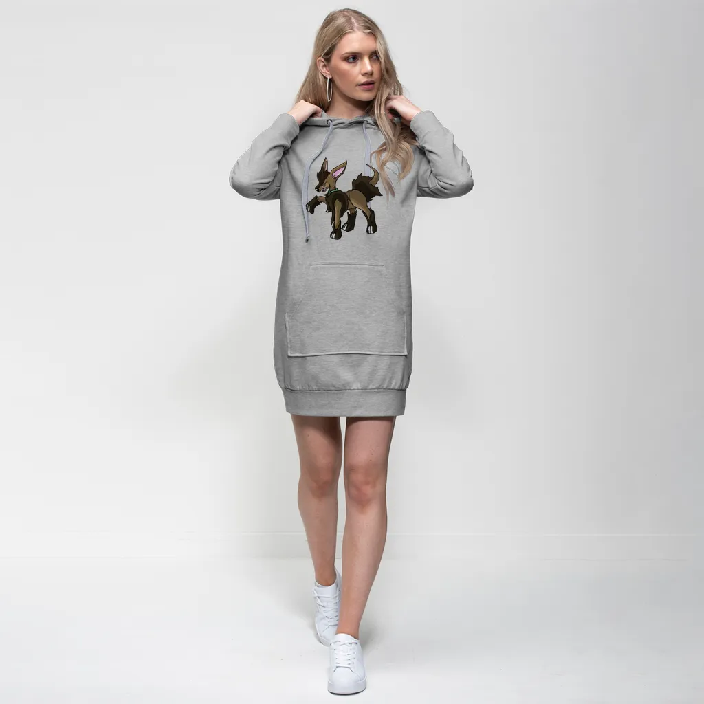 Chihuahun Premium Adult Hoodie Dress