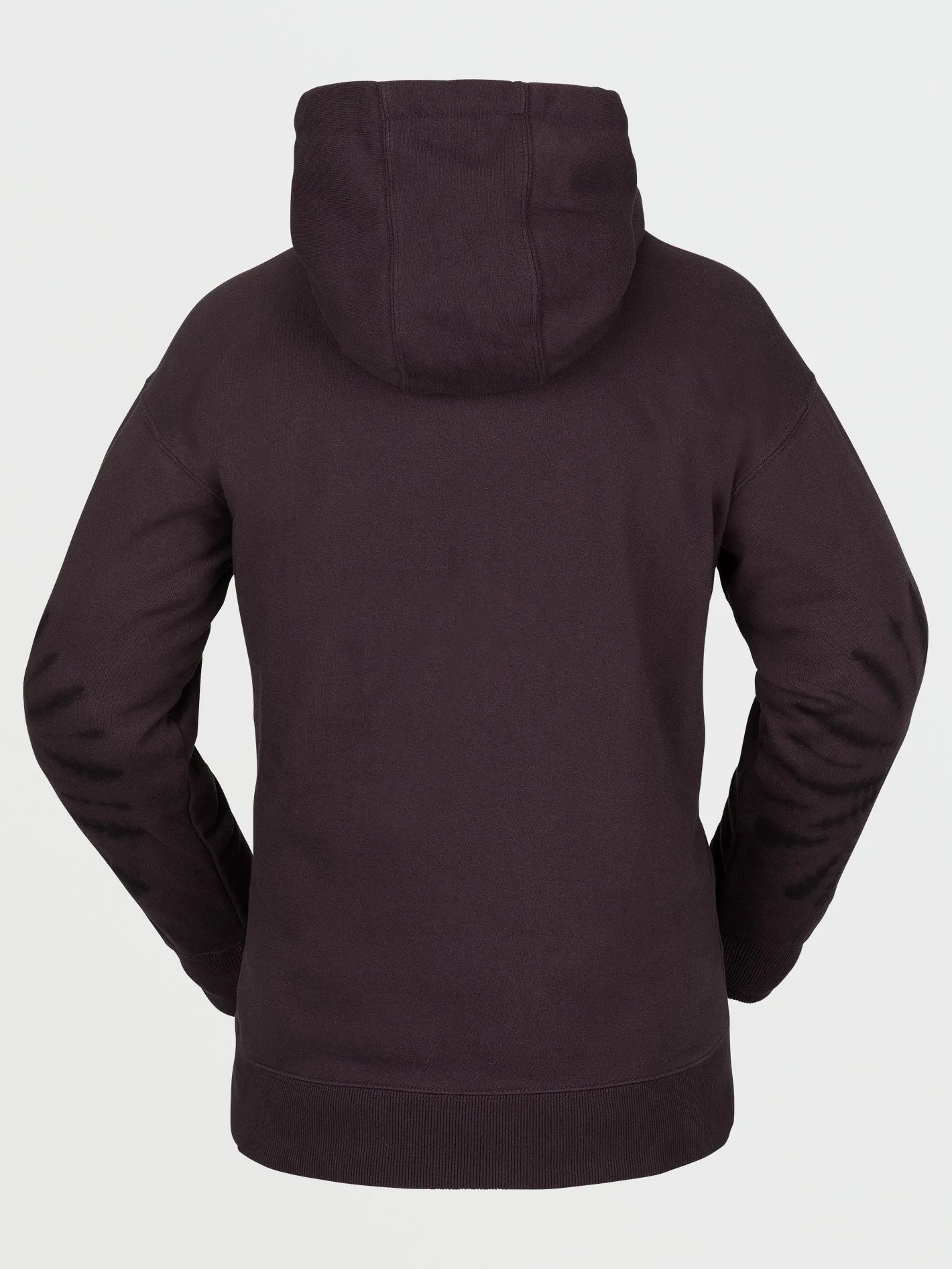 Costus Fleece Hoodie - Black Plum