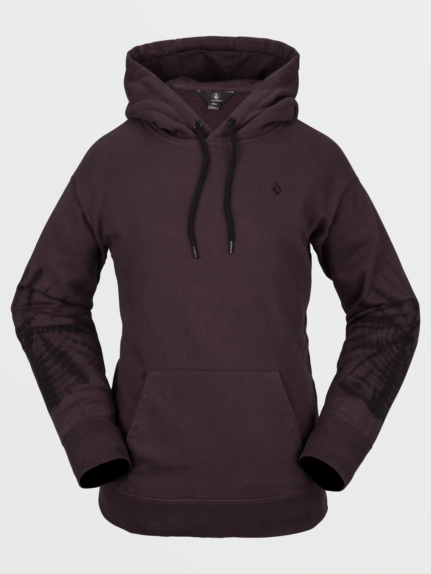 Costus Fleece Hoodie - Black Plum