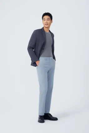 CottonSTRETCH Knit Smart Blazer | Dark Grey GYE161