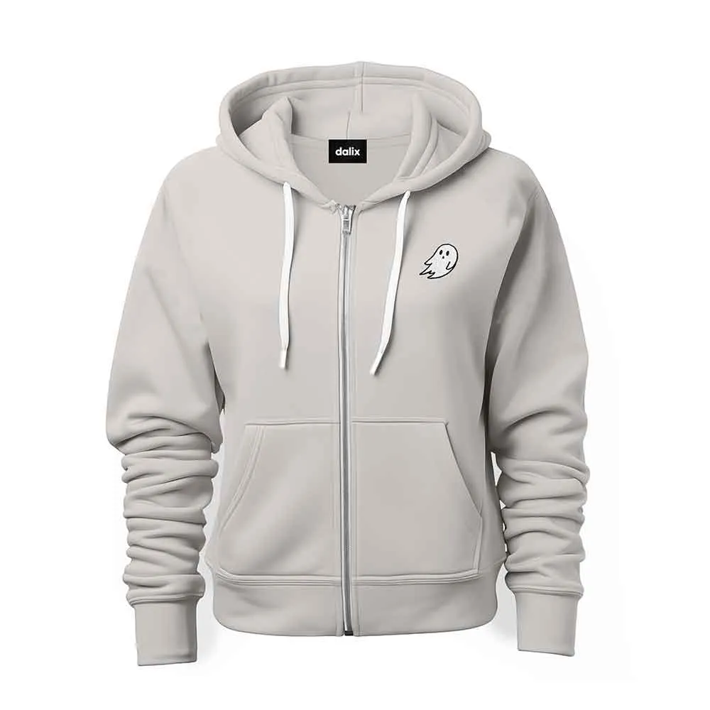 Dalix Ghost Zip Hoodie