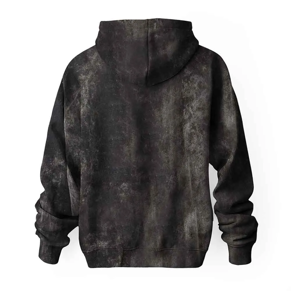 Dalix Rainbow Mineral Wash Hoodie